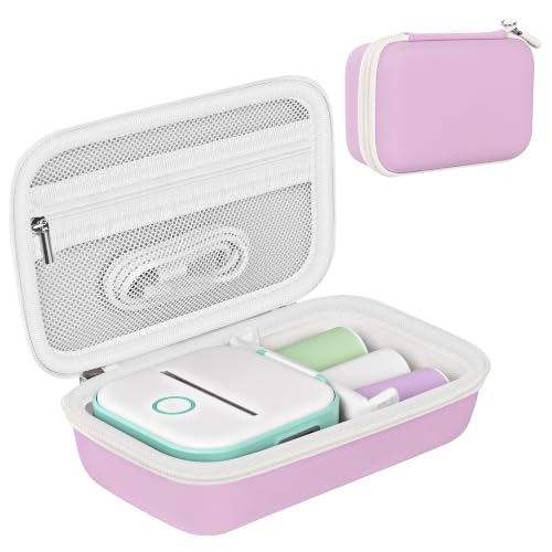 Label Maker Case for Nelko P21/ PM230, Memoking T02, Phomemo D30/M02/M02S