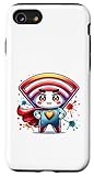 Installation facile Mignon w lan router super héros Internet wi fi super-héros Coque pour iPhone SE (2020) / 7 / 8