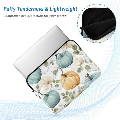 Funda para portátil 13-14 pulgadas con diseño calabazas acuarela miniatura 5