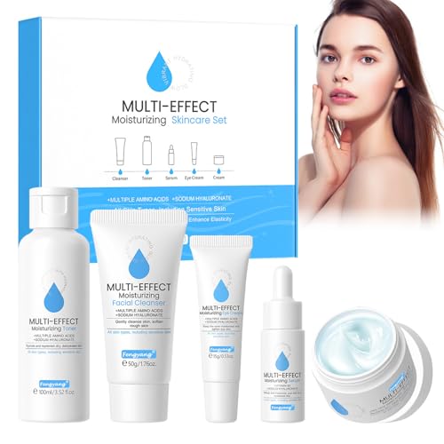 Fengyang® Kit Para El Cuidado De La Piel Facial, Cuidado Facial Hidratante, Set Nutritivo Para El Cuidado De La Piel, Set De Cuidado De La Piel Rejuvenecedor