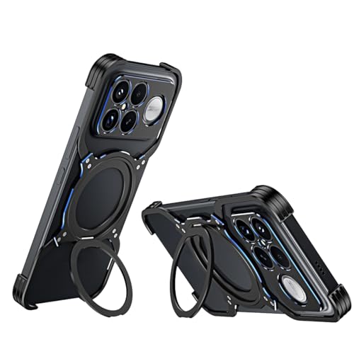 POCO F8 Ultra�p�o���p�[ �A���~ �����O�X�^���h �J���������Y�ی�J�o�[�t �V���v�� �Ռ��z�� ���ϋv���P�[�X(�u���b�N�u���[)