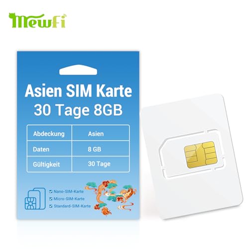 SIMKarten für Asien kaufen Prepaid SIMKarte für Asien