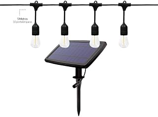 WatioWave KIT 5 MT GUIRNALDA SOLARE CON 10 PORTALAMPARI IP65 DOIK