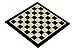 Produktbild Sunrise Schach & Spiele Schachbrett Nr. 5 Keine Koordinaten Intarsien Hebanisiert Turnier-Vorstand Elegantes Design Geschenkidee Ideal für mittlere Figuren Feld 50 mm