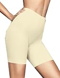 Flexees by Maidenform Women's Adjusts To Me Everyday Control Thigh Slimmer, Barely Nude, X-Small/Small/Medium