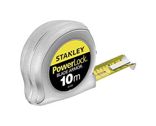 Flexómetro Powerlock Stanley 0-33-532 con cinta de acero de alta flexibilidad 5