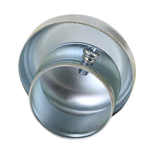 Image of Midline Valve S1505-5 Oil Tank Vent Cap 1-1 /4 in. Zinc Plated Galvanized Steel (5 Pack)