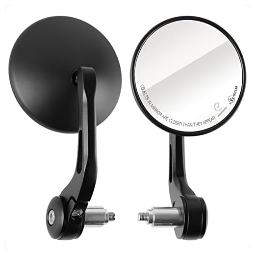 Specchietti Moto Universali E9 Alluminio