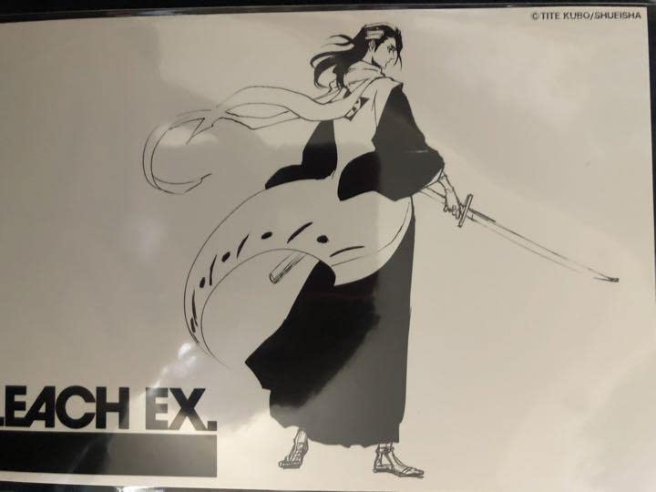 Amazon.co.jp: BLEACH ブリーチ 原画展 描き下ろし ブロマイド 朽木白