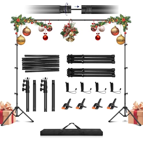 Jiang&Rong Portable Adjustable Backdrop Stand Kit