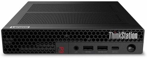 Lenovo ThinkStation P3 Gen 2 30K50020US Workstation - 1 x Intel Core Ultra 9 285-32 GB - 1 TB SSD - Tiny - Black - Intel Q870 Chip - Windows 11 Pro - 1 x NVIDIA 4 GB Graphics - NVMe Controller - Eng