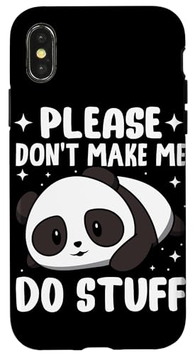 私に何かをさせないでください スマホケース iPhone X/XS 用