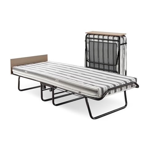 JAY-BE Supreme Automatic Folding Bed with Rebound e-Fibre Mattress – Single