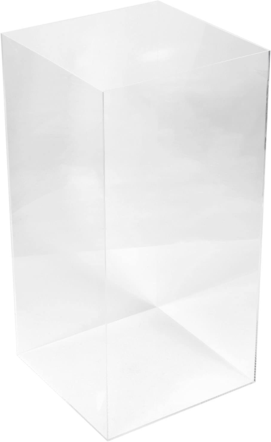 Cube Acrylic Showcase Stand, Display Cube Pedestal Art