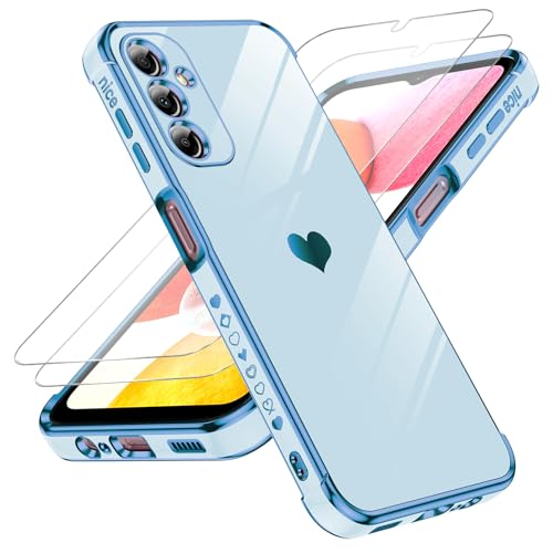 Coque Galaxy A14 5G antichoc avec protection d'écran et bloc caméra