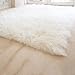 Steffensmeier Flokati 1500 Teppich Natur Kult Shaggy Teppich Hochflor Langflor neu Neuseeland 100% Schurwolle, Größe: 55x110 cm