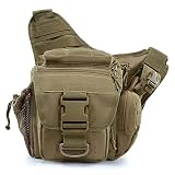 ACSONS Cross Body Bag Mens Waterproof Oxford Men's Shoulder Bag Sports Shoulder Bag Outdoor Waist Me