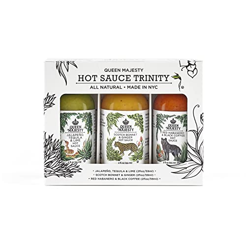Queen Majesty 2OZ HOT SAUCE SAMPLER