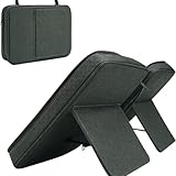 Intérieur spacieux avec compartiments divisés pour liseuses, tablettes, câbles, chargeurs, écouteurs et petits articles de papeterie, gardant tous les accessoires électroniques organisés.