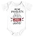 MoonWorks® Baby Body mit Spruch lustig Meine Preisliste Bio-Baumwolle Jungen & Mädchen weiß 6-12 Monate