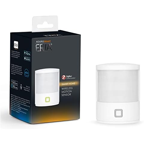 ERIA Smart Motion Sensor, Hub Required, Compatible with Eria, Amazon Echo (4th Gen), Echo Show, Echo hub, SmartThings, Hubitat Home Assistant and ZigBee hub. Cover