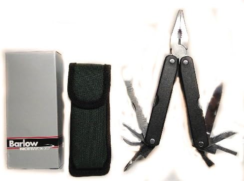 Barlow SuperPliers #B182V, A 14 Tool Pocker Knife with Sheath