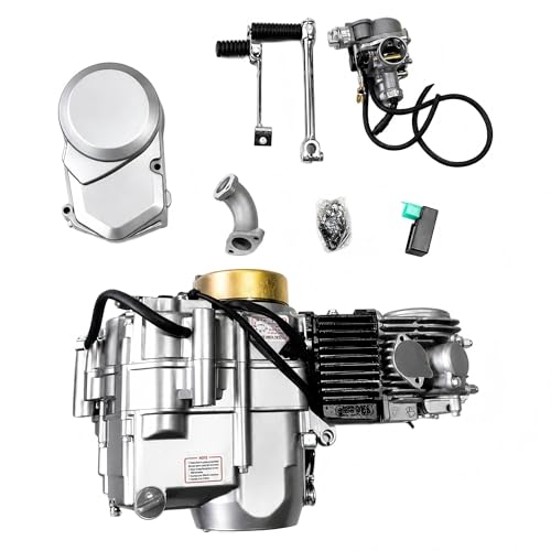 YIPONYT 140CC 4 Stroke Engine Motor For Pit Dirt Bike SSR ApolloCoolster XR50 ATC70 ST90K1 CS90 Single-cylinder Horizontal Engine Motor Replacement Kits