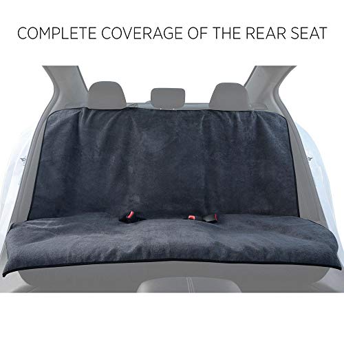 BDK UltraFit Towel Cloth Seat Covers for Cars Rear Bench Car Seat Cover Towel - Universal Fit Washable & Waterproof Seats Protectors for After Gym Workout, Hiking, Running, Beach Sports, and More by BDK - Used condition - Image 2