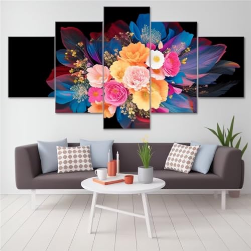 Point de croix broderie diamant contre le stress avec ce grand diamond painting rose 5D
