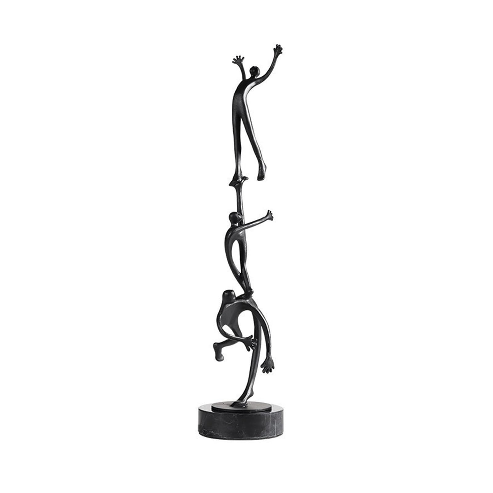Room Decor, Metal Ornaments, Creative Sculptures Desktop Home Living Room Decorations Statues