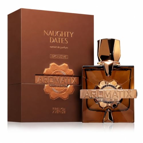 Image of Naughty Dates Aromatix X French Avenue Extrait De Parfum 100ml | Unisex Perfume for Women & Men | Sweet Fruity Gourmand Fragrance | Long Lasting EDP | Premium Luxury Scent