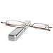 Produktbild Fogun Metallrahmen Lesebrille Schmal Klein Mini Leicht Lesehilfe Augenoptik Sehstärke Lesebrillen (1.0, Silber)