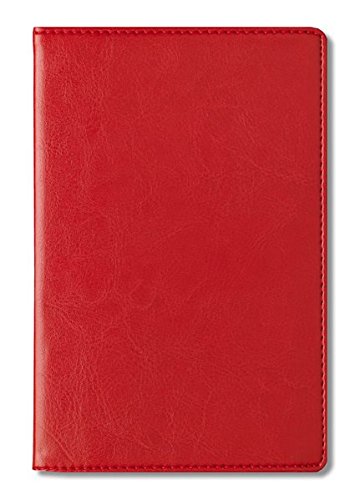 Adressbuch Glamour Red - Notizbuch / Taschenplaner rot (11 x 17) - 112 Seiten