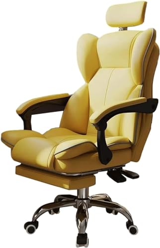 Ergonomic Executive Office Chair - PU Leather Desk Chair with