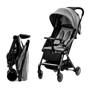 Kinderkraft lichtgewicht buggy PILOT, wandelwagen, kinderwagen, compact wanneer ingeklapt, verstelbare voetensteun…