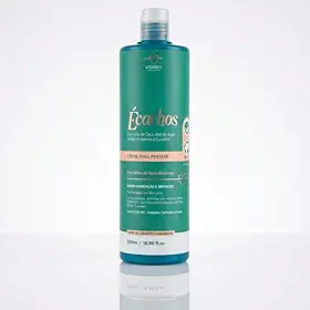 Voken Écachos Creme para Pentear Antifrizz, Super Hidratação e Definição para Cabelos Cacheados 500ml