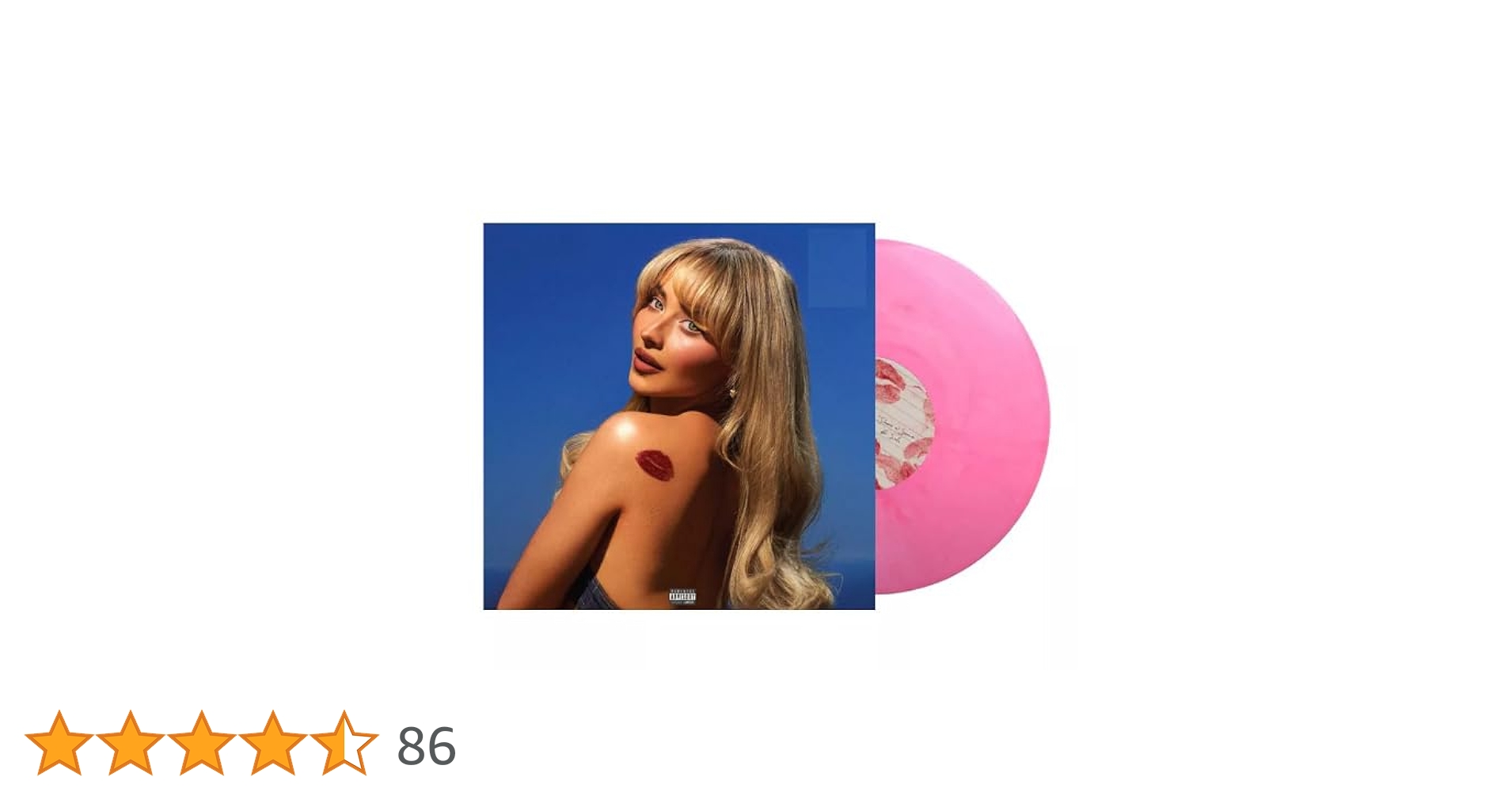 Sabrina Carpenter Short N'Sweet Pink Bubblegum Vinyl record