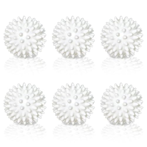 6er Massageball Set, Medium Hardness Massage Ball, Spiked Massage Ball, Für Punkte Selbstmassage, Füße, Nacken, Rücken, Beine usw