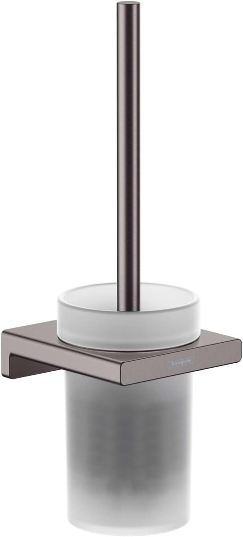 hansgrohe AddStoris Toilet brush holder wall-mounted, brushed black chrome, 41752340