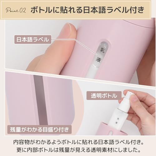 WELLORIGIN『トラベルボトル4in1ラベル付40ml』