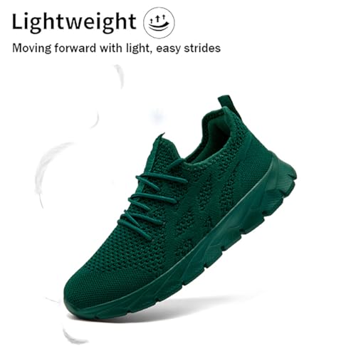 Image of Mens Slip On Walking Shoes Non Slip Running Shoes Lightweight Breathable Tennis Sneakers Fashion Casual Gym Trainers