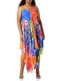 Desigual Damen Vest_Roseau Kleid, Mehrfarbig (Tutti Fruti 9019), Medium (Herstellergröße:M)
