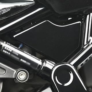 Kazuma ABS アンチロックブレーキシステム カバー 互換性のある Z900RS 2018-2025 バッテリーカバー Z900RS CAFE カワサキ 2019 2020 2021 2022 2023 2024 (メタリック高光沢ブラック)