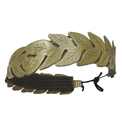 Roman Laurel Leaf Costume Headband Gold