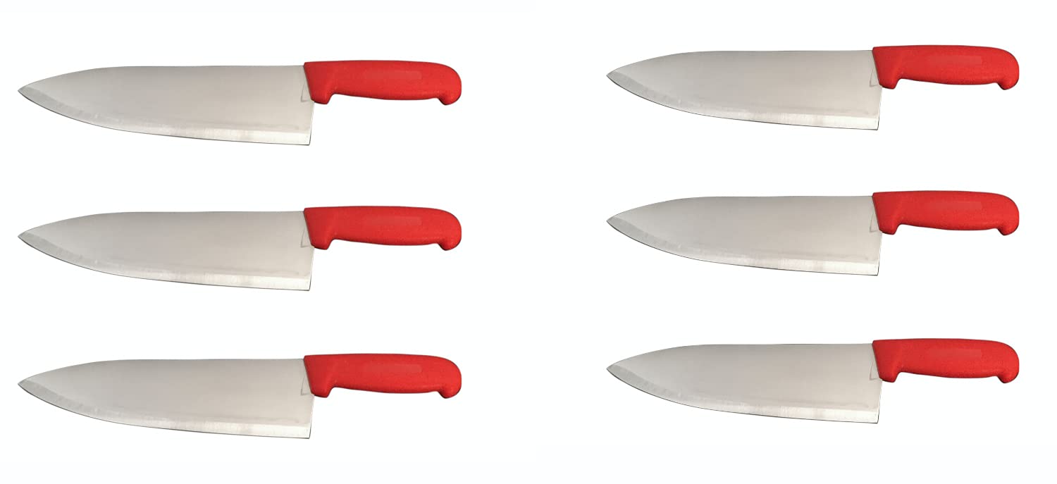 10" Chef Knife Choose Your Color - Razor Sharp Commercial Kitchen Cutlery - Cook's Knives (3 Pack - Blue) — Amazon image 5