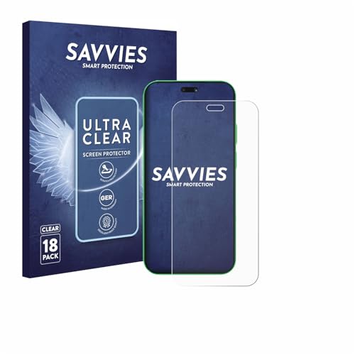 savvies 18 Pack Screen Protector Compatible with Huawei Nova 15 Ultra Protection Film Clear