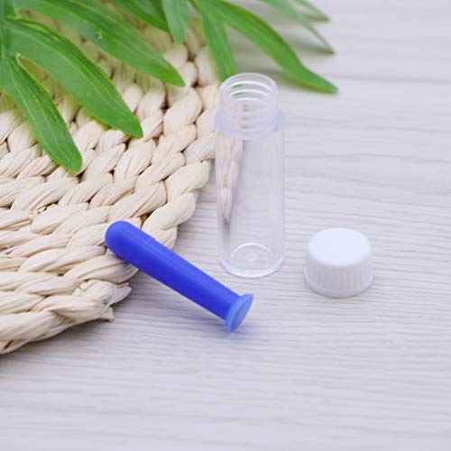HEALLILY 8Pcs Inserção Da Lente de Contato Portátil Azul Oca Removedor de Inserção Da Lente de Conta