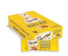 Bob's Red Mill Peanut Butter Banana & Oats Snack Bar, 12 bars