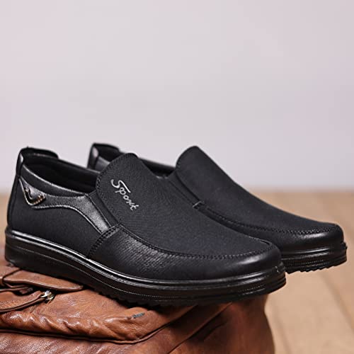 image for COSIDRAM Mens Loafer Casual Shoes Canvas Lightweight Driving Travel Wa