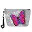 Magenta Butterfly Floral